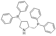 CAS#: 77450-05-6, (2R,4R)-4-(Diphenylphosphino)-2-[(diphenylphosphino)methyl]-Pyrrolidine