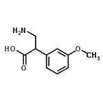 CAS#: 774506-34-2, 3-Amino-2-(3-methoxyphenyl)propanoic acid