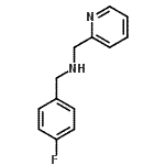 CAS#: 774556-83-1, 1-(4-Fluorophenyl)-N-(2-pyridinylmethyl)methanamine