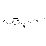 CAS 登录号：774588-45-3， 5-乙基-N-(2-甲氧基乙基)-2-噻吩甲酰胺