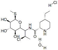 CAS#: 77495-92-2, (2S,4R)-N-[2-Chloro-1-[(2R,3R,4S,5R,6R)-3,4,5-Trihydroxy-6-Methylsulfanyloxan-2-Yl]Propyl]-4-Ethylpiperidine-2-Carboxamide Hydrate Hydrochloride