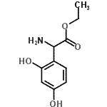 CAS#: 775222-81-6, Ethyl amino(2,4-dihydroxyphenyl)acetate