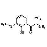 CAS 登录号：775235-91-1， 2-氨基-1-(2-羟基-3-甲氧基苯基)-1-丙酮