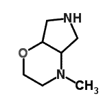 CAS#: 775251-20-2, 4-Methyloctahydropyrrolo[3,4-b][1,4]oxazine
