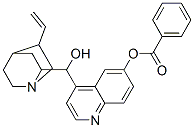 CAS#: 77539-57-2, [4-[(5-Ethenyl-1-Azabicyclo[2.2.2]Octan-7-Yl)-Hydroxymethyl]Quinolin-6-Yl] Benzoate