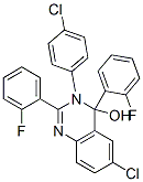 CAS#: 77549-03-2, 6-Chloro-3-(4-Chlorophenyl)-2,4-Bis(2-Fluorophenyl)Quinazolin-4-Ol