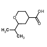 CAS 登录号：77554-89-3， 2-异丙基四氢-2H-吡喃-4-羧酸