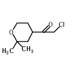 CAS#: 77554-94-0, 2-Chloro-1-(2,2-dimethyltetrahydro-2H-pyran-4-yl)ethanone