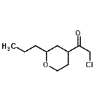 CAS 登录号：77554-97-3， 2-氯-1-(2-丙基四氢-2H-吡喃-4-基)乙酮