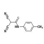 CAS#: 775540-85-7, 2,2-Dicyano-N-(4-methylphenyl)ethanethioamide