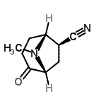 CAS#: 77603-68-0, (1R,5R,6S)-8-Methyl-2-oxo-8-azabicyclo[3.2.1]octane-6-carbonitrile