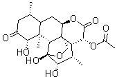 CAS#: 77648-51-2, (1beta,4beta,11beta,12alpha,15beta)-15-(Acetyloxy)-11,20-epoxy-1,11,12-trihydroxy-Picrasane-2,16-dione