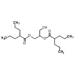 CAS#: 77656-52-1, 1-Hydroxy-3-[(2-propylpentanoyl)oxy]-2-propanyl 2-propylpentanoate