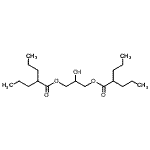 CAS#: 77656-58-7, 2-Hydroxy-3-[(2-propylpentanoyl)oxy]propyl 2-propylpentanoate