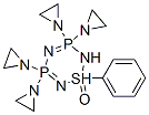 CAS#: 77666-81-0, 3,3,5,5-Tetrakis(1-aziridinyl)-3,3,5,5-tetrahydro-1-phenyl-1H-1,2,4,6,3,5-Thiatriazadiphosphorine 1-oxide