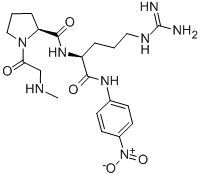 CAS 登录号：77695-30-8， 肌氨酰-脯氨酰-精氨酰-对硝基苯胺