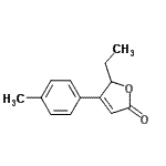 CAS#: 777059-69-5, 5-Ethyl-4-(4-methylphenyl)-2(5H)-furanone