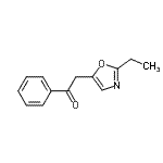 CAS#: 777060-67-0, 2-(2-Ethyl-1,3-oxazol-5-yl)-1-phenylethanone