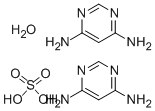 CAS 登录号：77709-02-5， 4,6-二氨基嘧啶半硫酸盐单水合物
