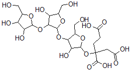 CAS#: 77752-20-6, 2-[4-[3-[3,4-Dihydroxy-5-(Hydroxymethyl)Oxolan-2-Yl]Oxy-4-Hydroxy-5-(Hydroxymethyl)Oxolan-2-Yl]Oxy-3-Hydroxy-5-(Hydroxymethyl)Oxolan-2-Yl]Oxybutane-1,2,4-Tricarboxylic Acid