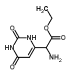 CAS#: 777790-67-7, Ethyl amino(2,6-dioxo-1,2,3,6-tetrahydro-4-pyrimidinyl)acetate