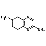 CAS#: 777807-25-7, 6-Methyl-5,6,7,8-tetrahydropyrido[3,4-b]pyrazin-2-amine