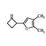 CAS 登录号：777887-62-4， 2-(4,5-二甲基-2-呋喃基)吖丁啶