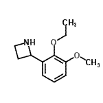 CAS 登录号：777889-32-4， 2-(2-乙氧基-3-甲氧基苯基)吖丁啶