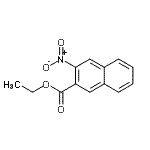 CAS 登录号：77802-23-4， 乙基3-硝基-2-萘甲酸酯