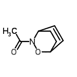 CAS#: 77803-76-0, 1-(2-Oxa-3-azabicyclo[2.2.2]oct-5-en-3-yl)ethanone