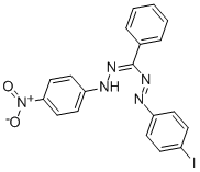 CAS 登录号：7781-49-9， N-(4-碘苯基)亚氨基-N'-(4-硝基苯胺基)苯甲脒