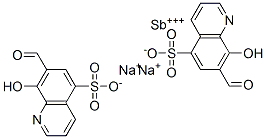 CAS#: 77824-43-2, Disodium Antimony 7-Formyl-8-Hydroxy-Quinoline-5-Sulfonate Hydroxide