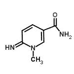 CAS 登录号：77837-12-8， 6-亚氨基-1-甲基-1,6-二氢-3-吡啶甲酰胺