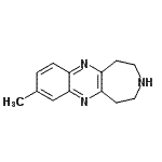 CAS#: 778520-60-8, 8-Methyl-2,3,4,5-tetrahydro-1H-azepino[4,5-b]quinoxaline