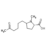 CAS 登录号：778524-15-5， 1-甲基-5-(5-氧代己基)-L-脯氨酸
