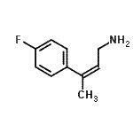CAS 登录号：778546-28-4， (2Z)-3-(4-氟苯基)-2-丁烯-1-胺