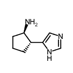 CAS#: 778552-22-0, (1R,2R)-2-(1H-Imidazol-4-yl)cyclopentanamine