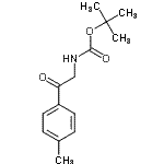 CAS#: 778617-65-5, 2-Methyl-2-propanyl [2-(4-methylphenyl)-2-oxoethyl]carbamate