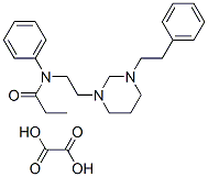 CAS#: 77869-81-9, N-(2-(3-Phenethylhexahydropyrimidino)ethyl)propionanilide oxalate hydrate