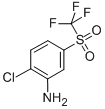 CAS 登录号：779-87-3， 2-氯-5-[(三氟甲基)磺酰基]-苯胺