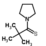 CAS#: 77902-87-5, 2,2-Dimethyl-1-(1-pyrrolidinyl)-1-propanethione