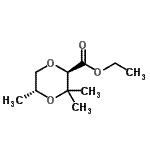 CAS#: 779333-47-0, Ethyl (2R,5R)-3,3,5-trimethyl-1,4-dioxane-2-carboxylate