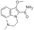 CAS#: 77941-28-7, 1-(2-Dimethylaminoethyl)-3-Methoxyindole-2-Carboxamide