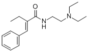 CAS#: 77945-05-2, (2E)-N-(2-Diethylaminoethyl)-2-(Phenylmethylidene)Butanamide