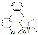 CAS#: 77966-32-6, N-(2-Chloro-6-methylphenyl)-2-(diethylamino)-N-(phenylmethyl)-Acetamide hydrochloride