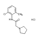 CAS 登录号：77984-95-3， N-(2-氯-6-甲基苯基)-2-(1-吡咯烷基)乙酰胺盐酸盐(1:1)