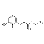 CAS#: 779978-26-6, Ethyl 3-(2,3-dihydroxyphenyl)propanimidate