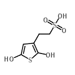 CAS#: 780022-12-0, 2-(2,5-Dihydroxy-3-thienyl)ethanesulfonic acid