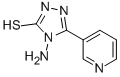 CAS#: 78027-00-6, 4-Amino-5-Pyridin-3-Yl-4H-[1,2,4]Triazole-3-Thiol