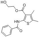 CAS#: 78033-83-7, 2-Hydroxyethyl 2-(Benzoylamino)-4,5-Dimethylthiophene-3-Carboxylate